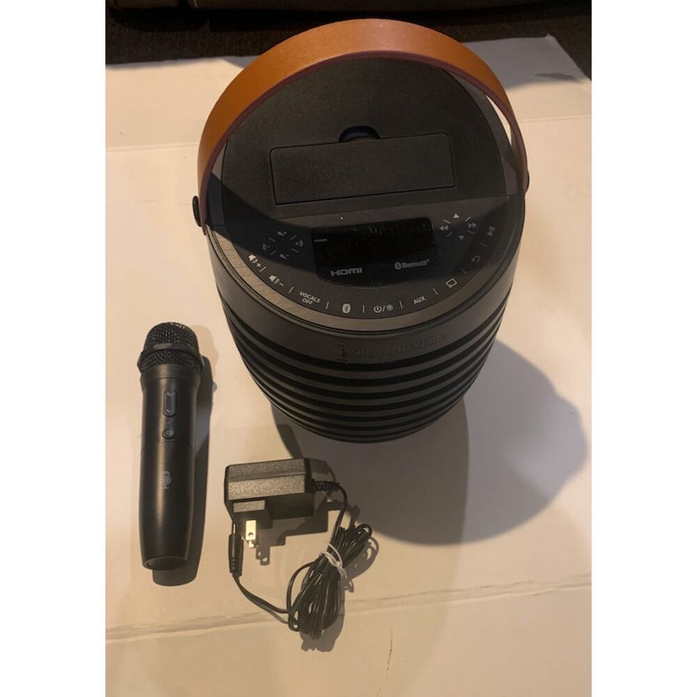 Singing Machine Karaoke Machine for Adults & Kids  Wireless Microphone SingCast1